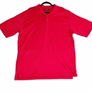 Ashworth Clubhouse Men's Size XL Dark Red Golf Polo Shirt